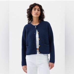 Textured Sweater Lady Jacket